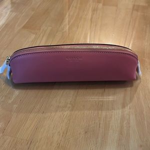Coach pencil case